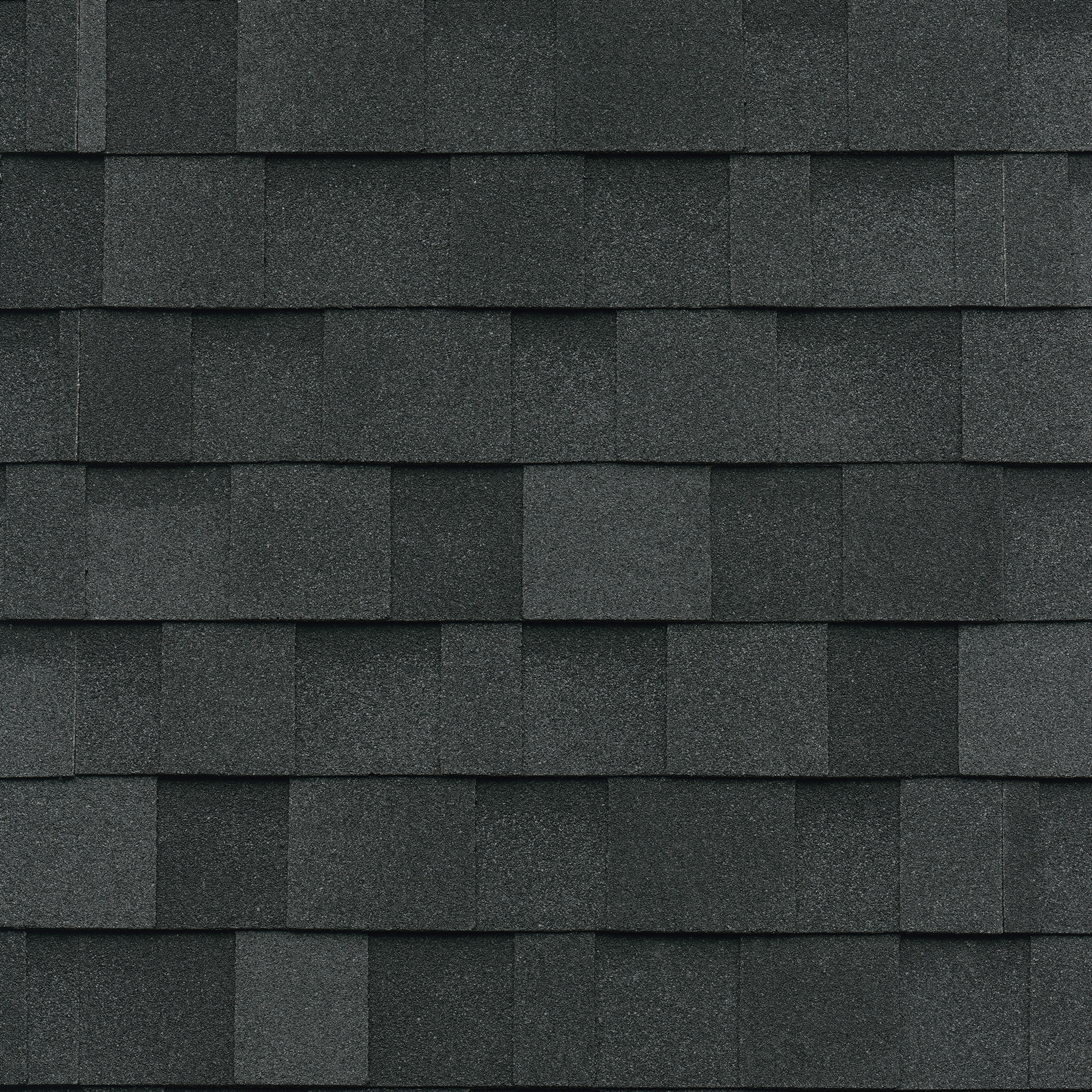 Close-up of IKO architectural shingles on a residential roof
